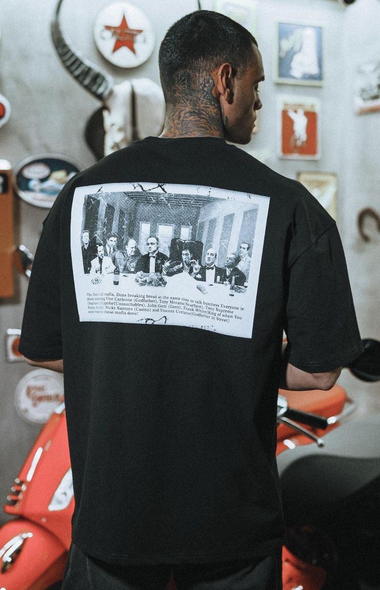 MAFIA DONS TEE BLACK