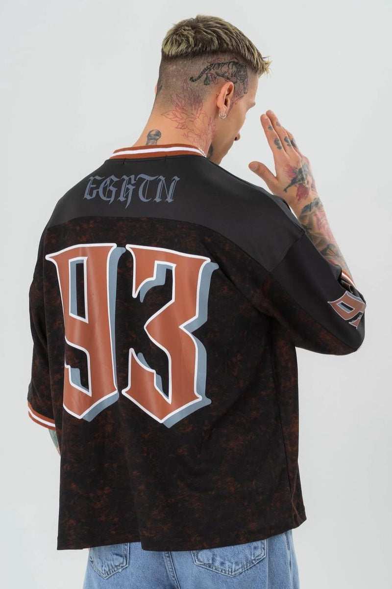 ACID WASH Crop Black