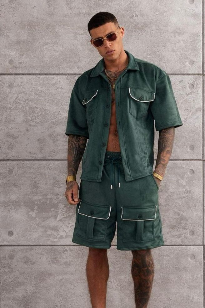 PRESTIGE VELVET SET GREEN