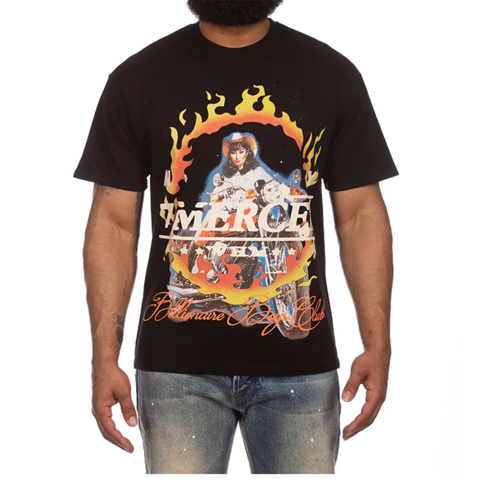 BB Mercer M.C SS Knit Black