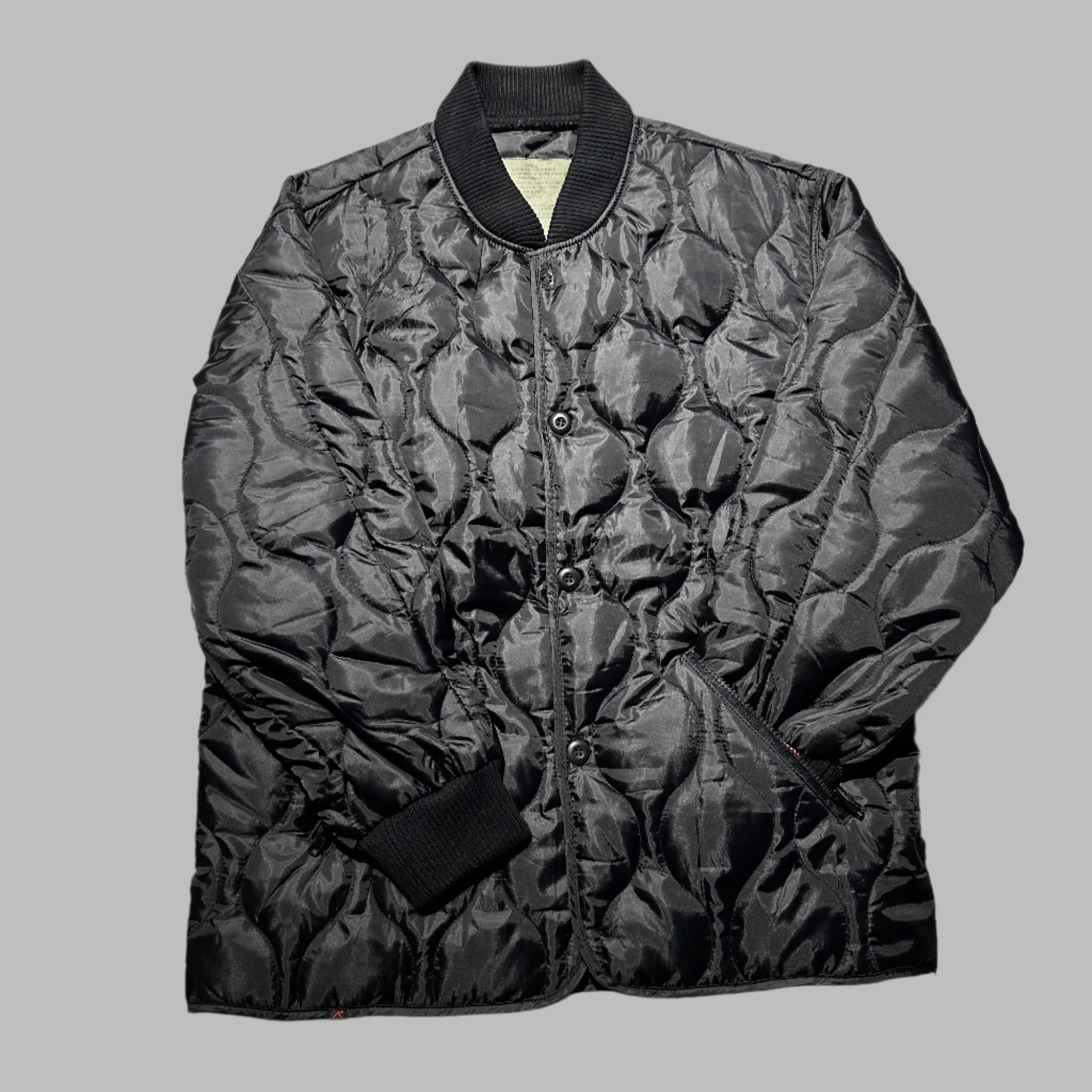 Rothco Quilted Woobie Jacket Black