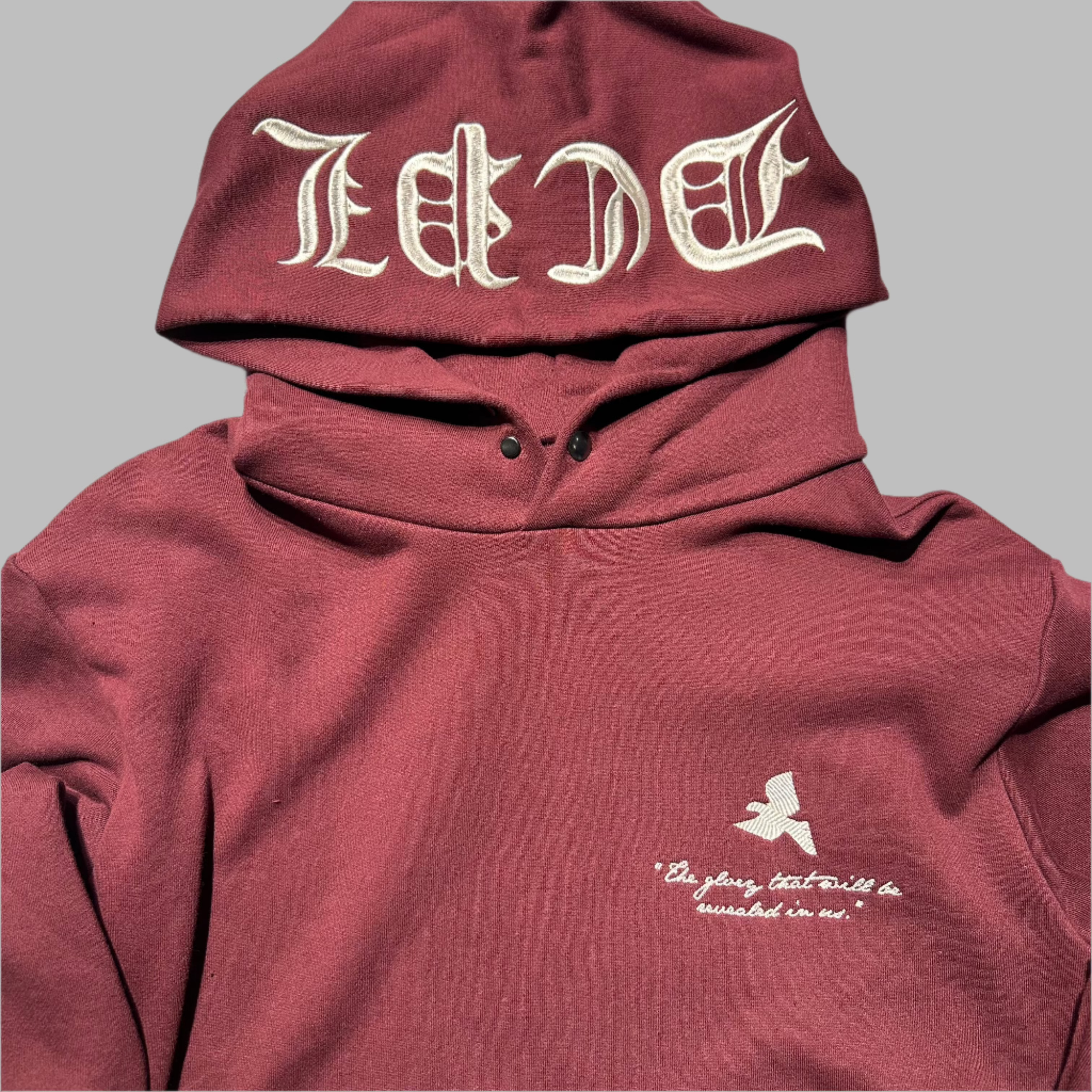 FULL OVER HOODIE Burgundy