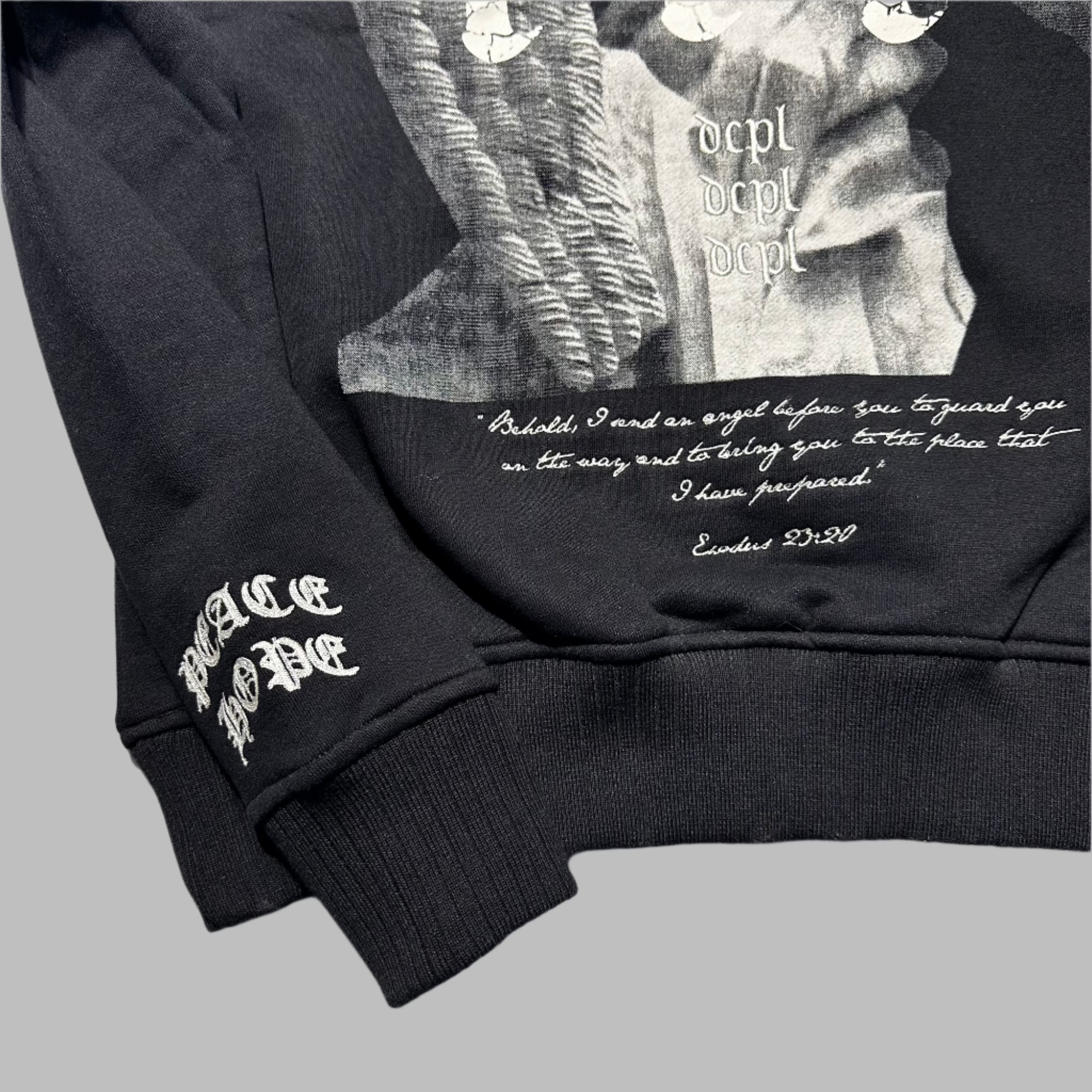 ANGEL WINGS CREW BLACK