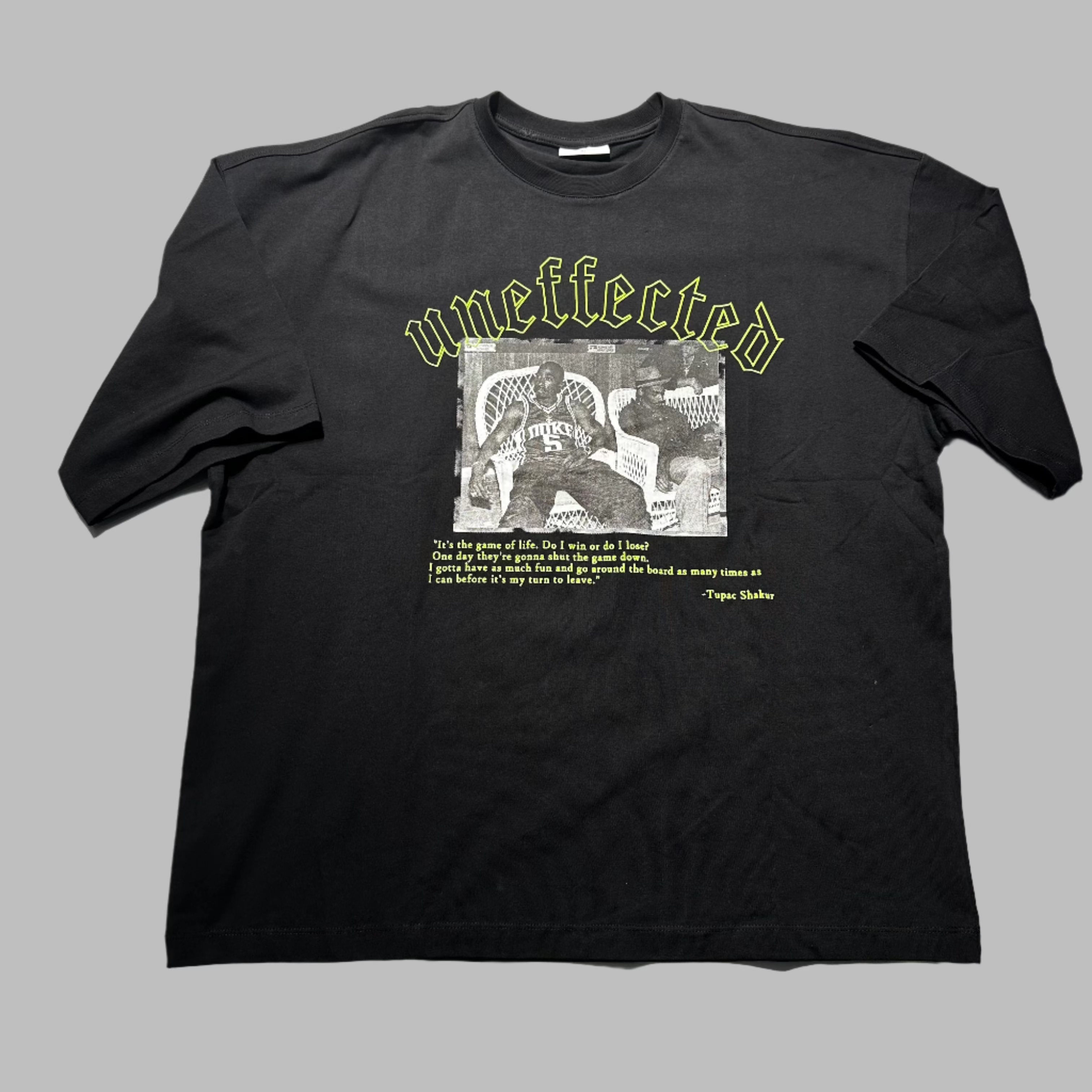 Uneffected T-shirt Black