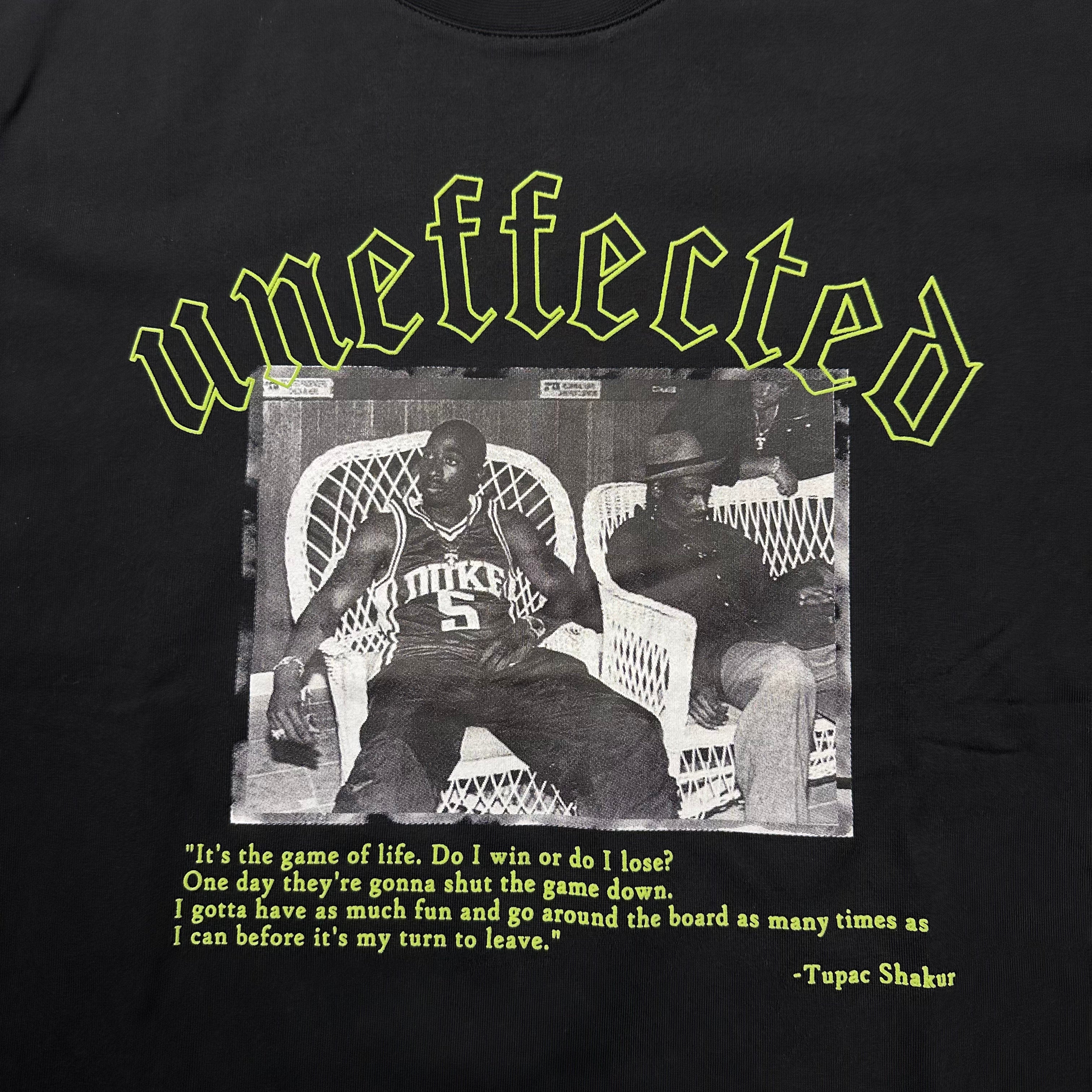 Uneffected T-shirt Black