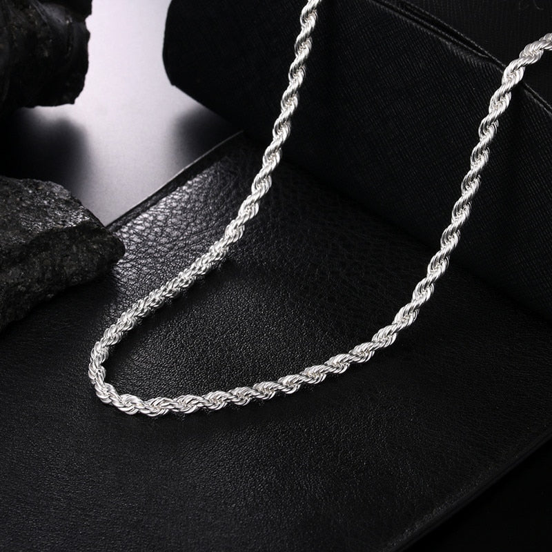 Rope Chain 0420 SS Silver 20inch