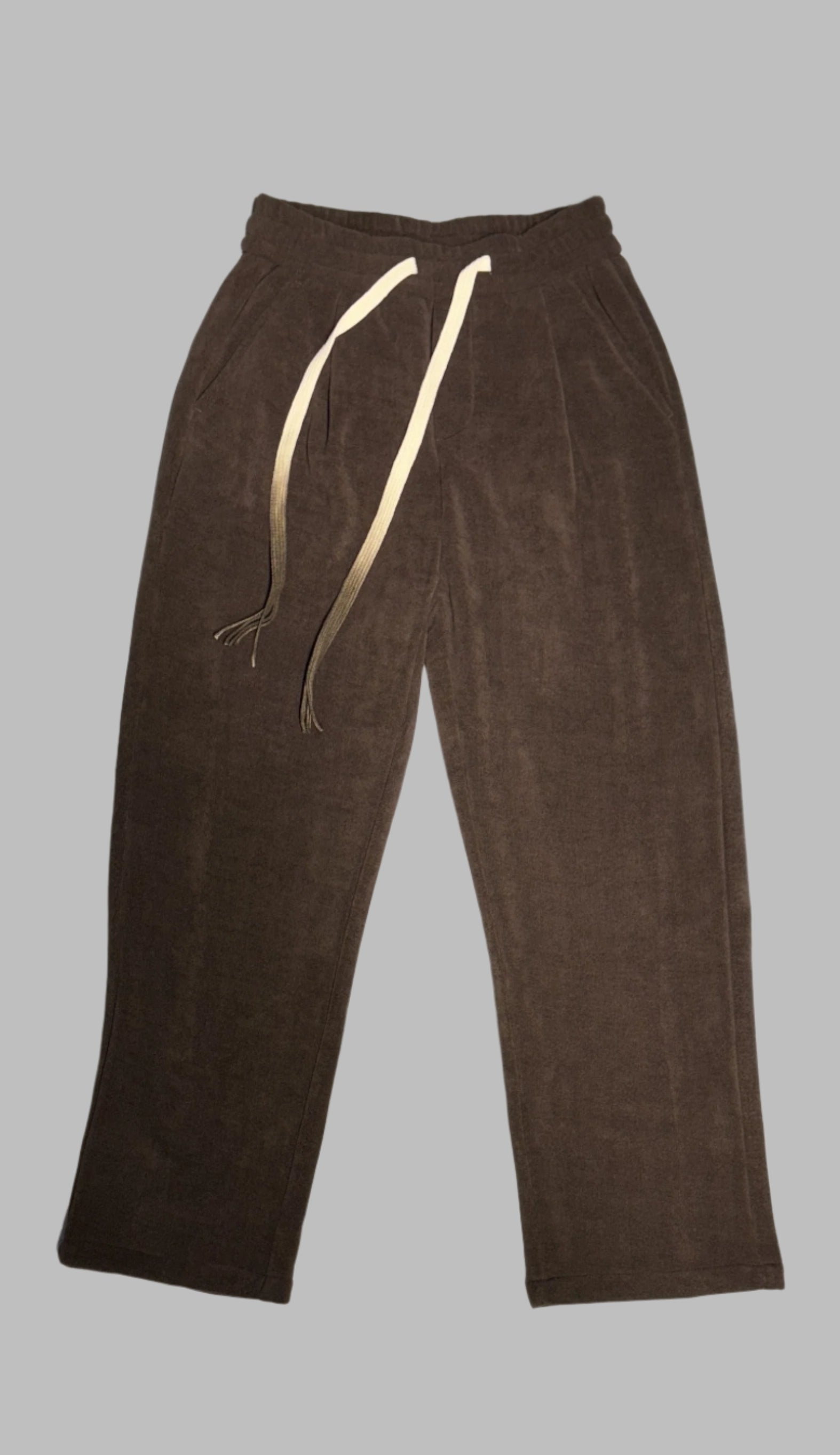 Pants Velour Brown