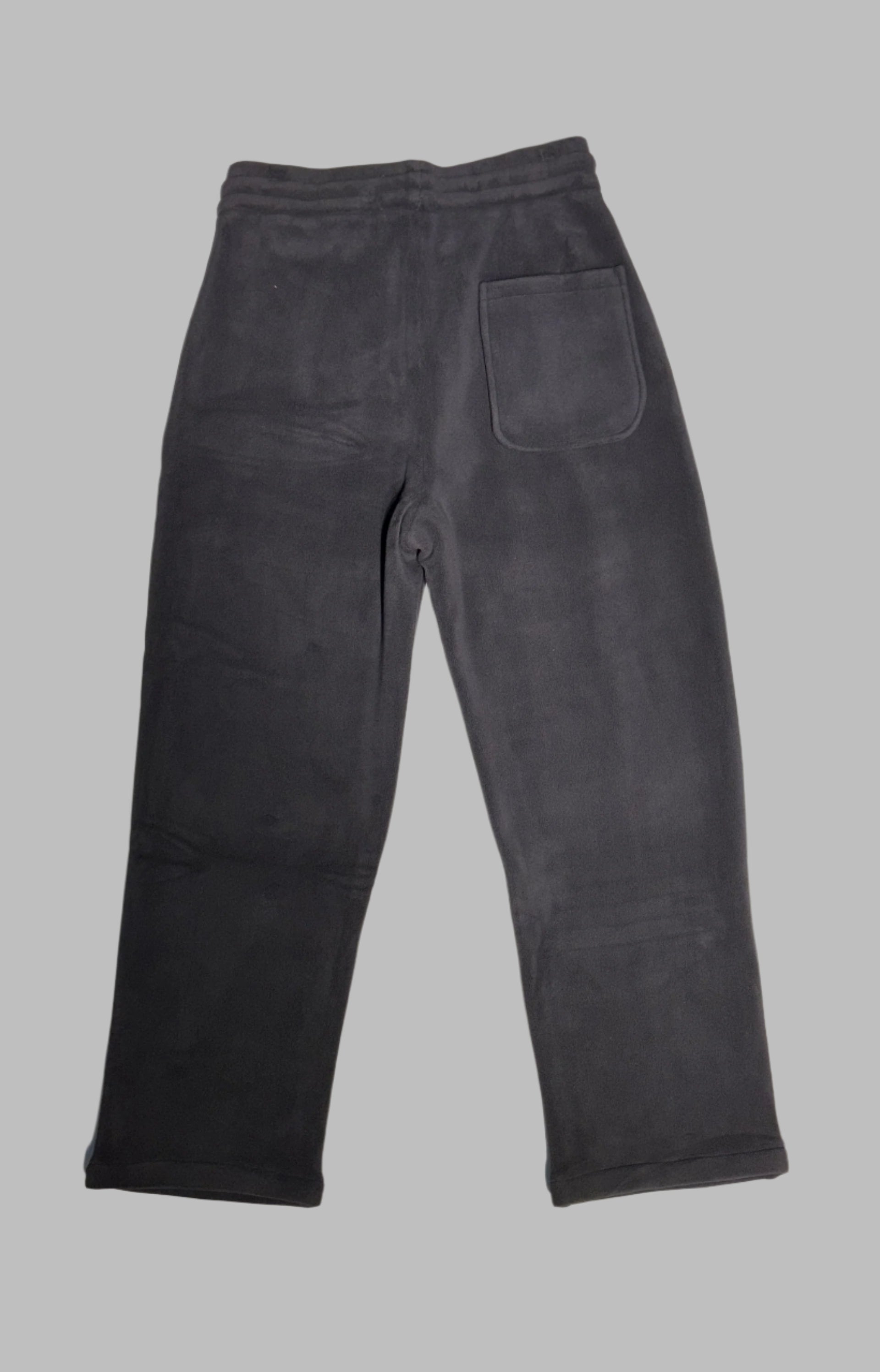 Pants Velour Black/Charcoal