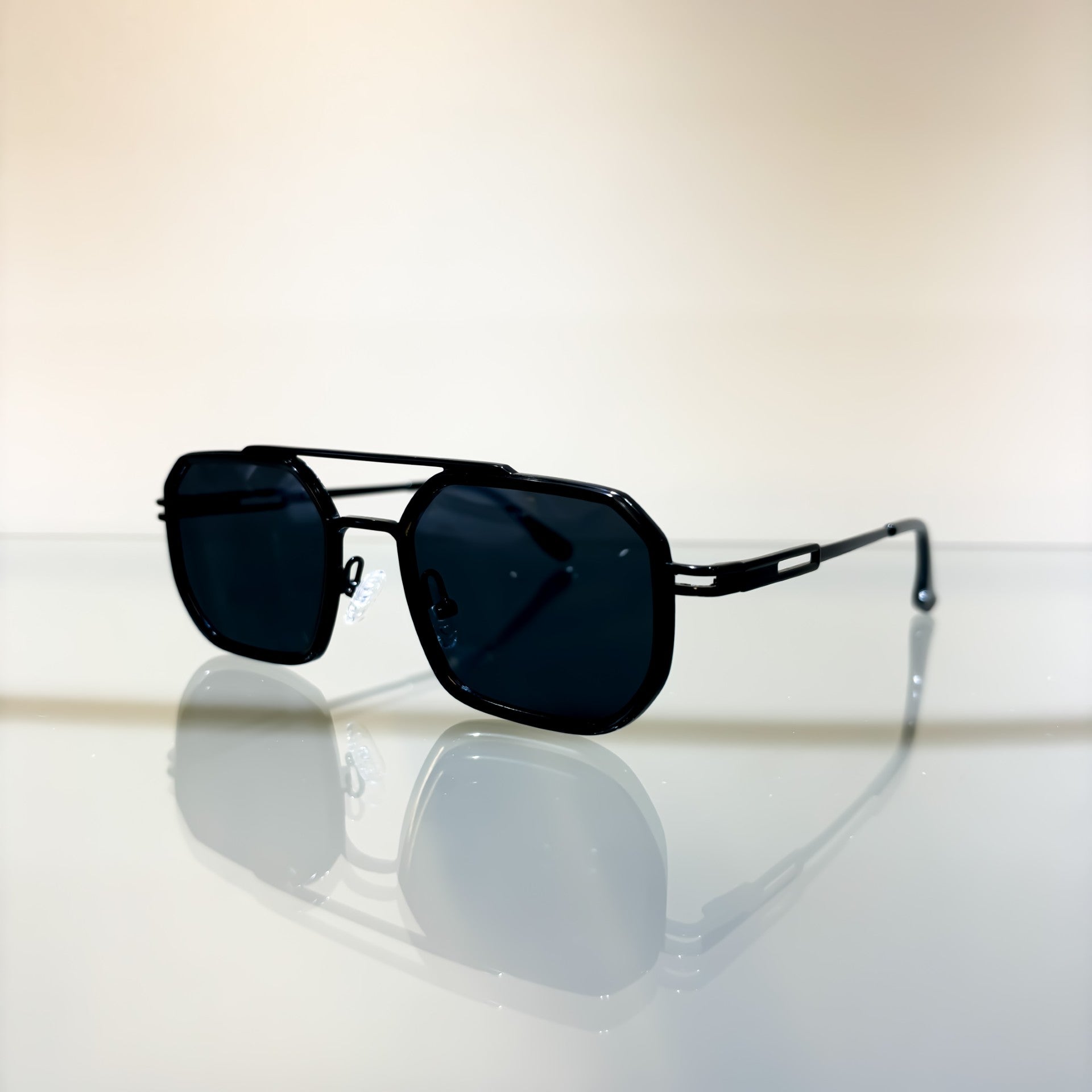 Glasses Square Avi Black