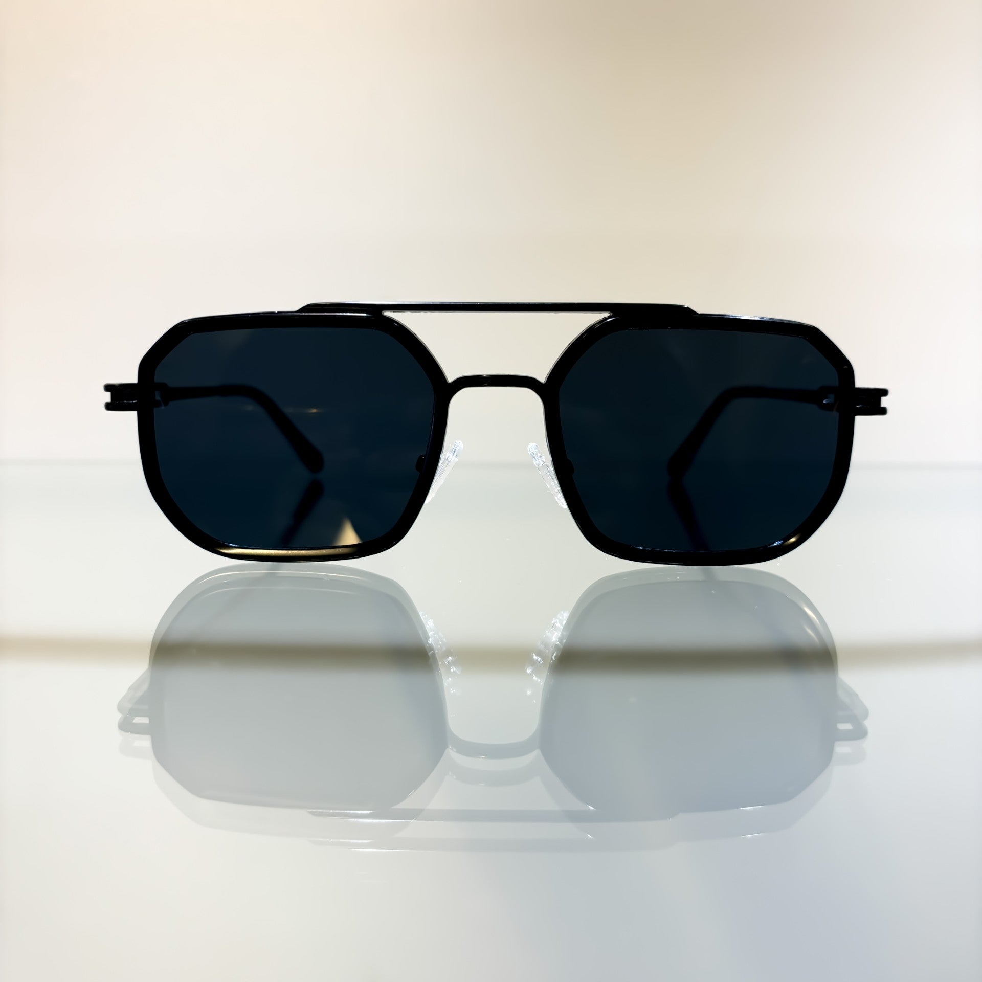 Glasses Square Avi Black