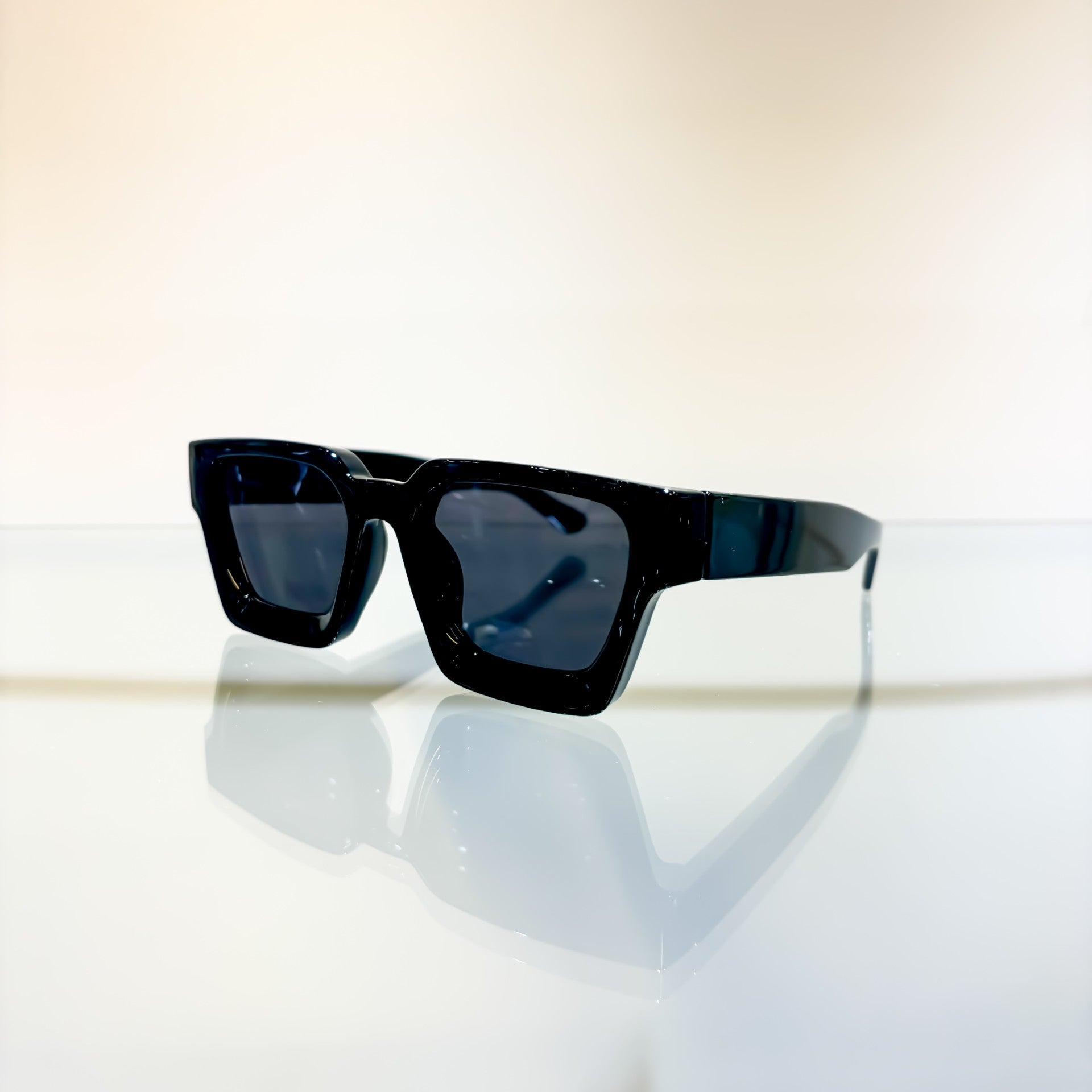 Glasses Elegant Shiny Black