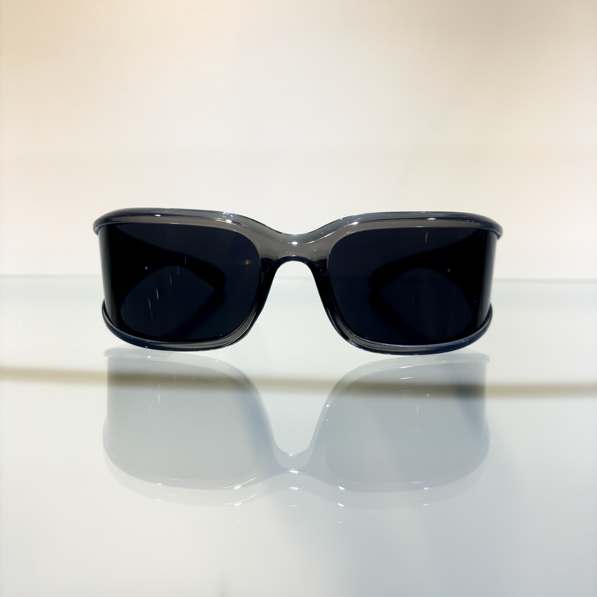 Glasses Future Sight Shiny Grey