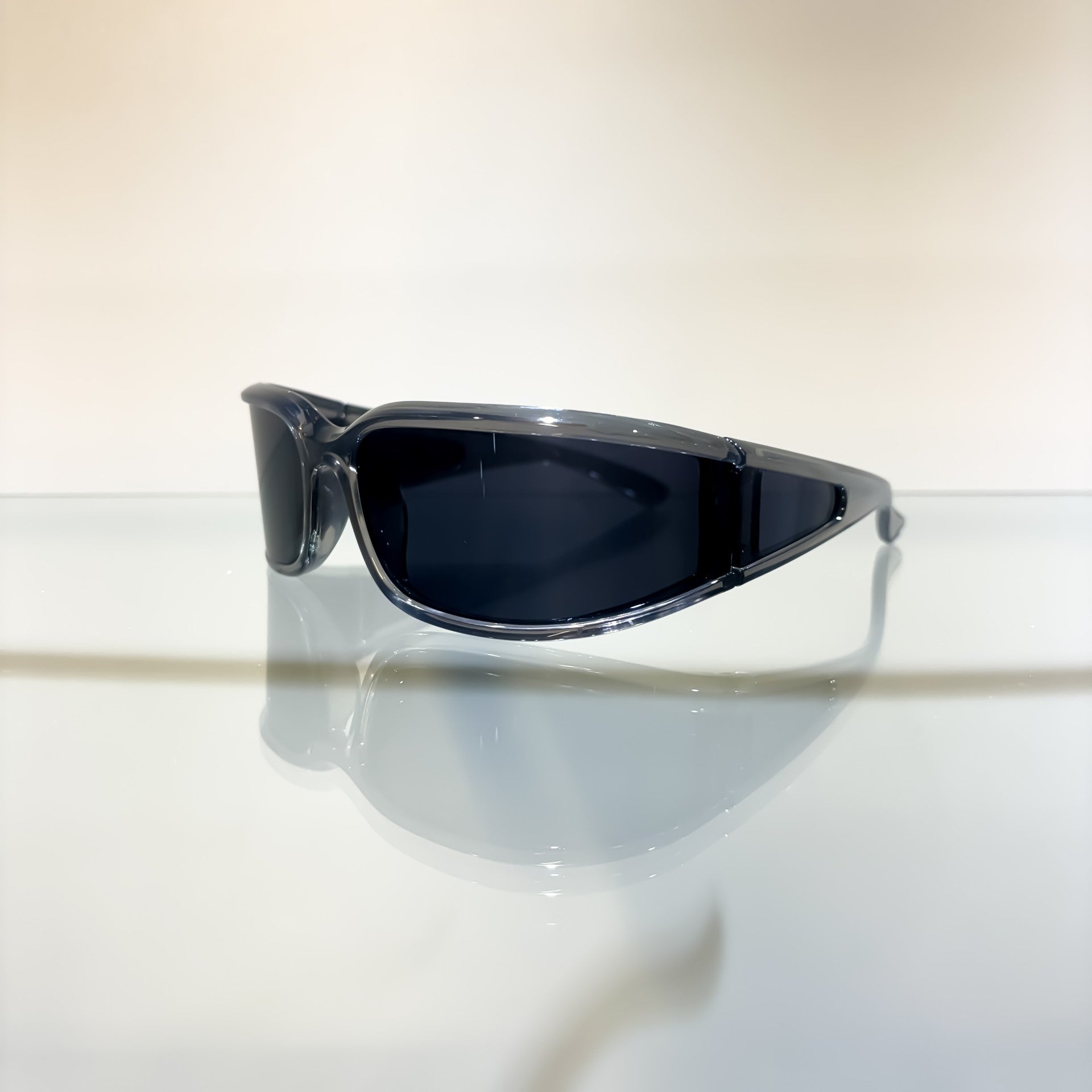 Glasses Future Sight Shiny Grey