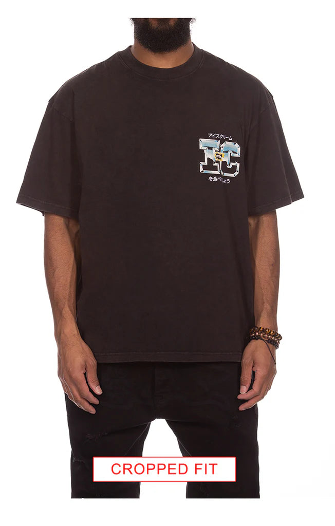 IC SS Knit (Crop Fit) Stretch Limo