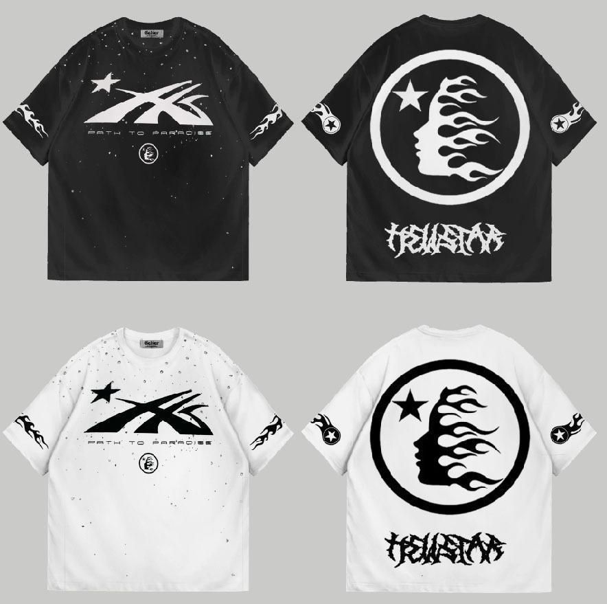 HLLSTAR DIAMONDS Tee Black