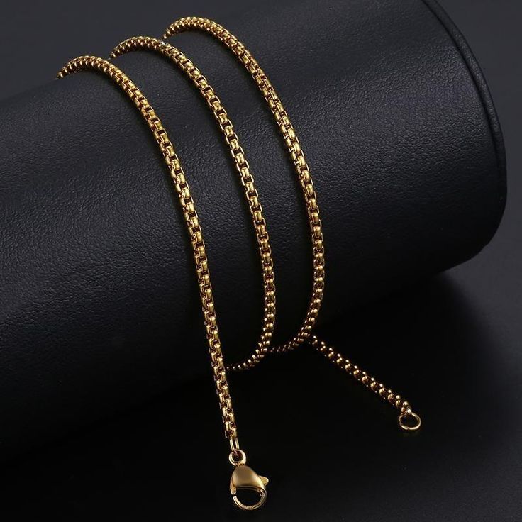 Box Chain 0318 SS Gold 18inch