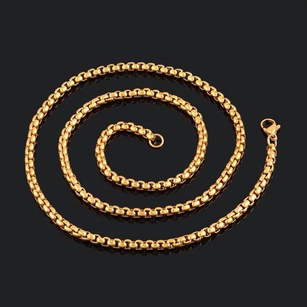 Box Chain 0318 SS Gold 18inch