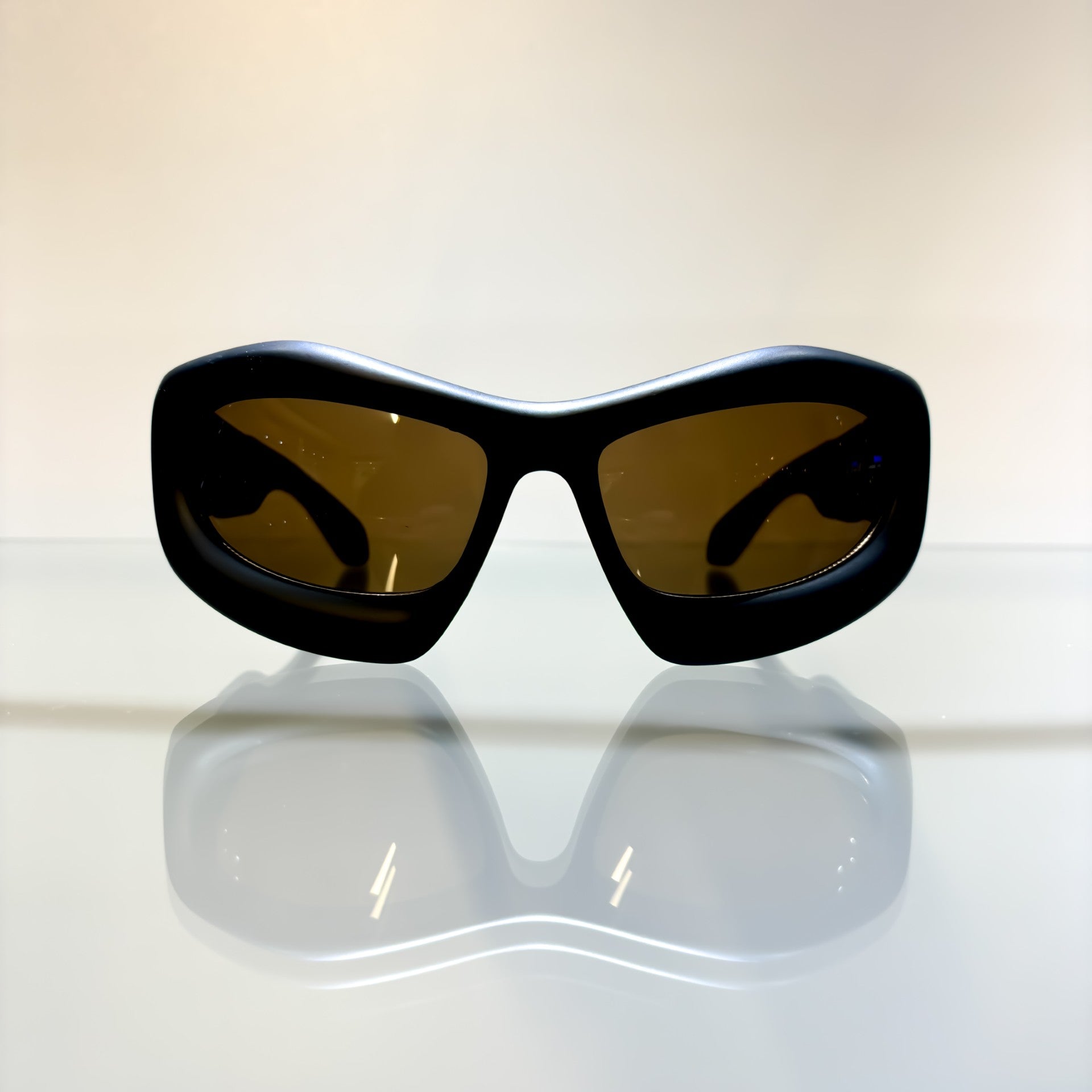 Glasses Alien Matt Black/Brown Lens