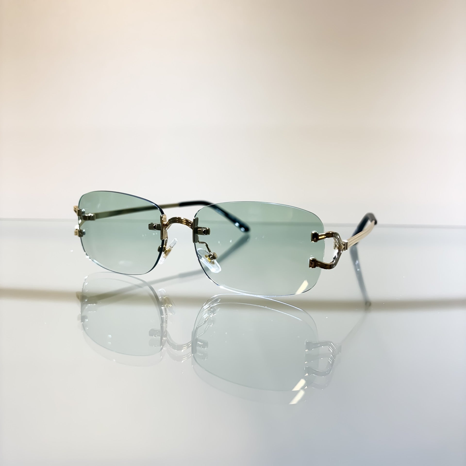 Glasses Vintage 08 Aqua