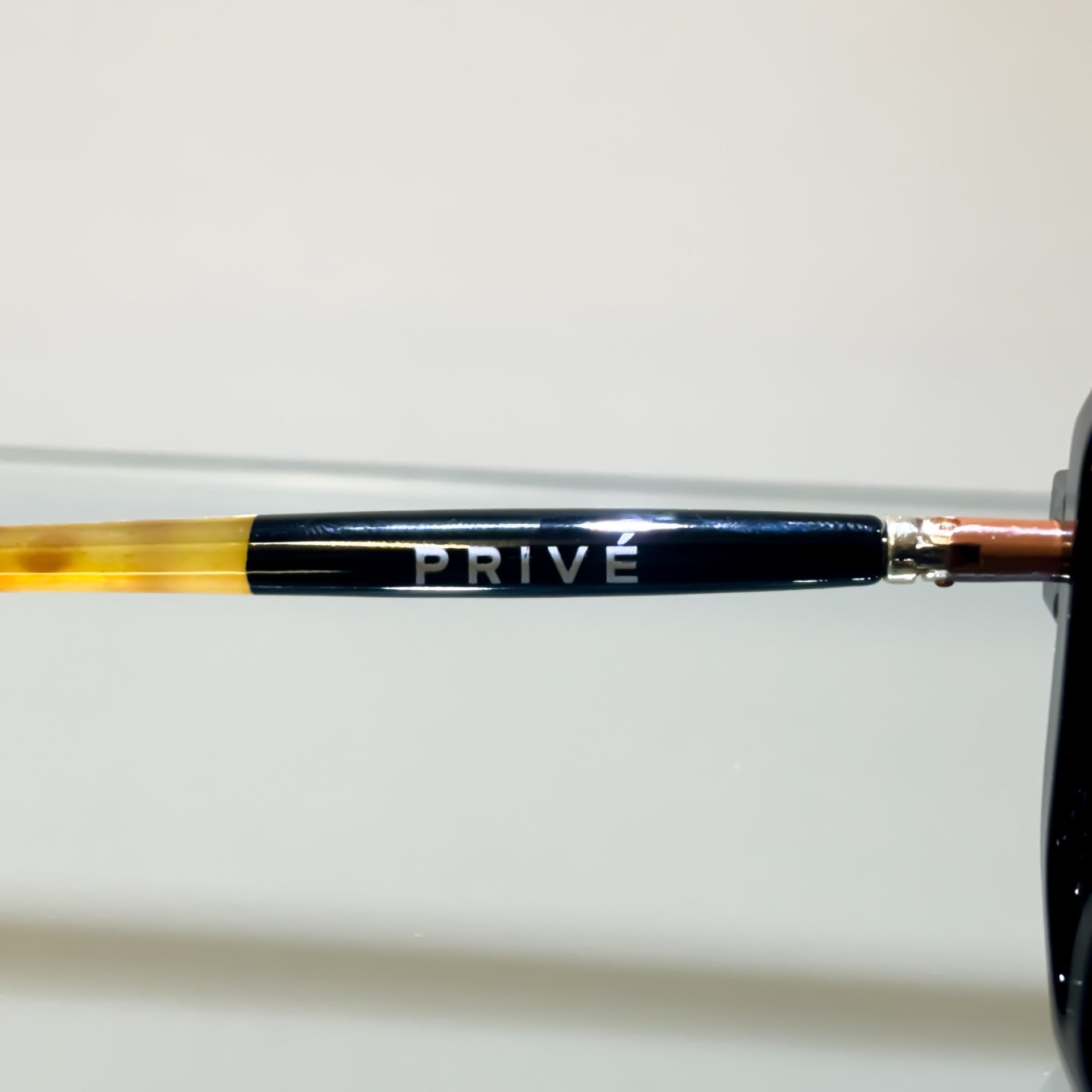 Glasses Vintage Bamboo Clear Lens