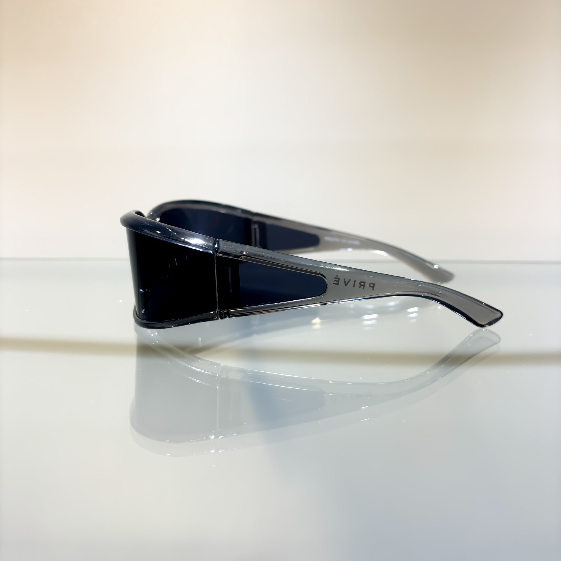 Glasses Future Sight Shiny Grey