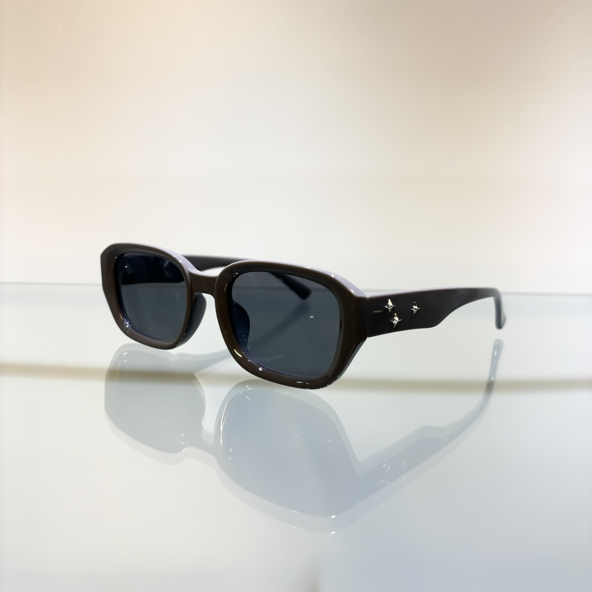 Glasses Star Brown